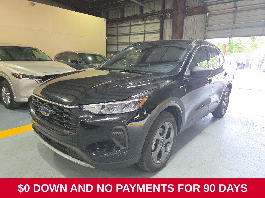 Black 2025 Ford Escape SUV / Crossover All-Wheel Drive 8-Speed Automatic