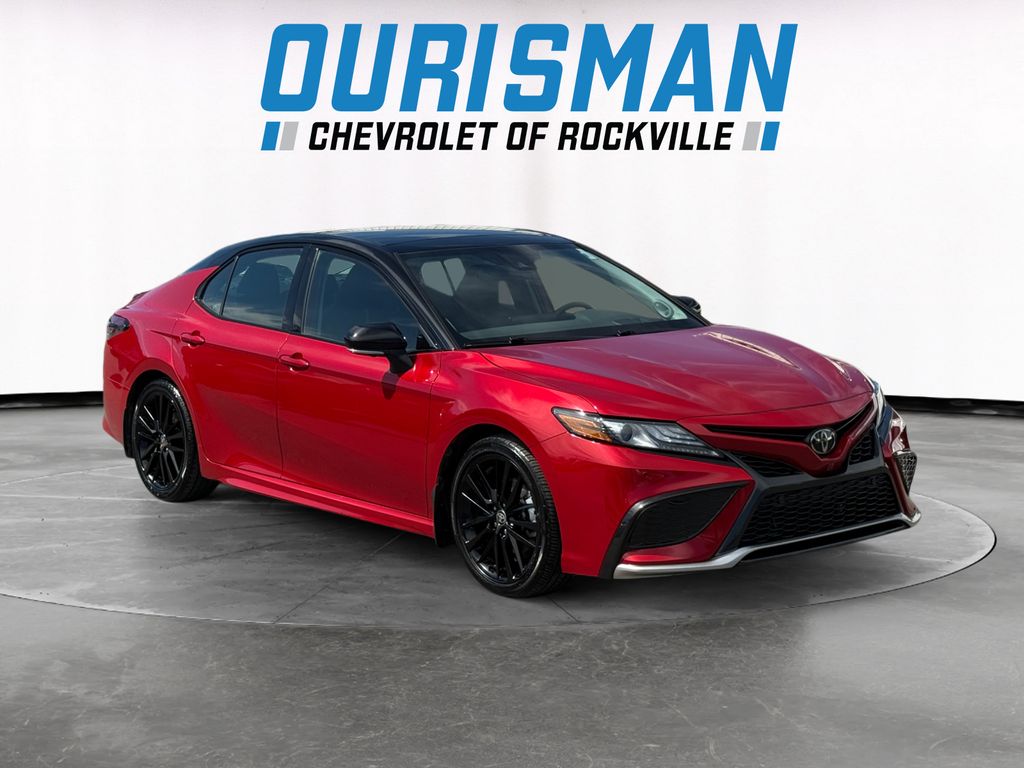 Supersonic Red 2024 Toyota Camry Sedan Front-Wheel Drive 8-Speed Automatic