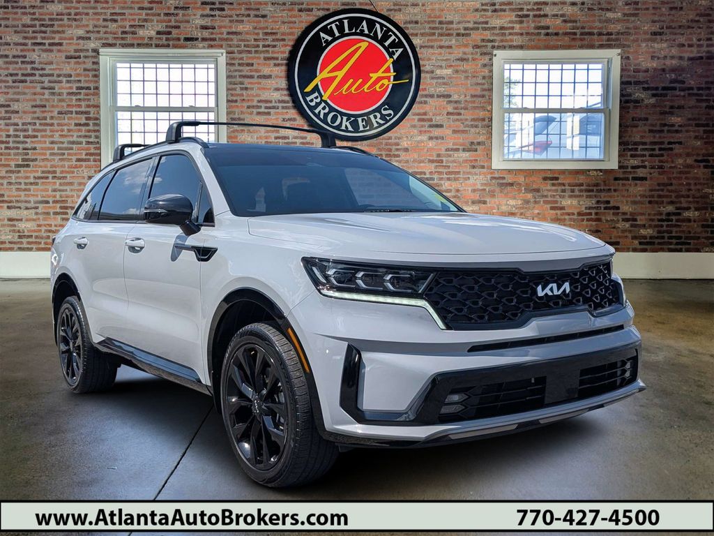 Gray 2023 Kia Sorento SUV / Crossover All-Wheel Drive 8-Speed Dual Clutch