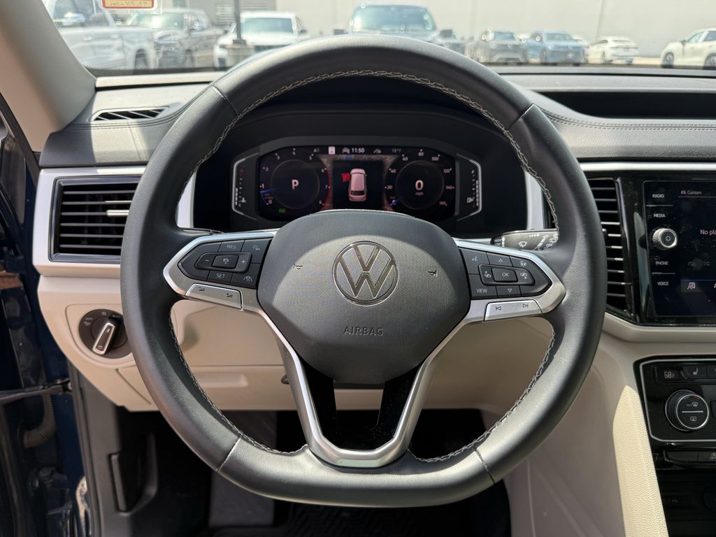 2022 Volkswagen Atlas SEL Blue at Bayway Chrysler Dodge Jeep Ram