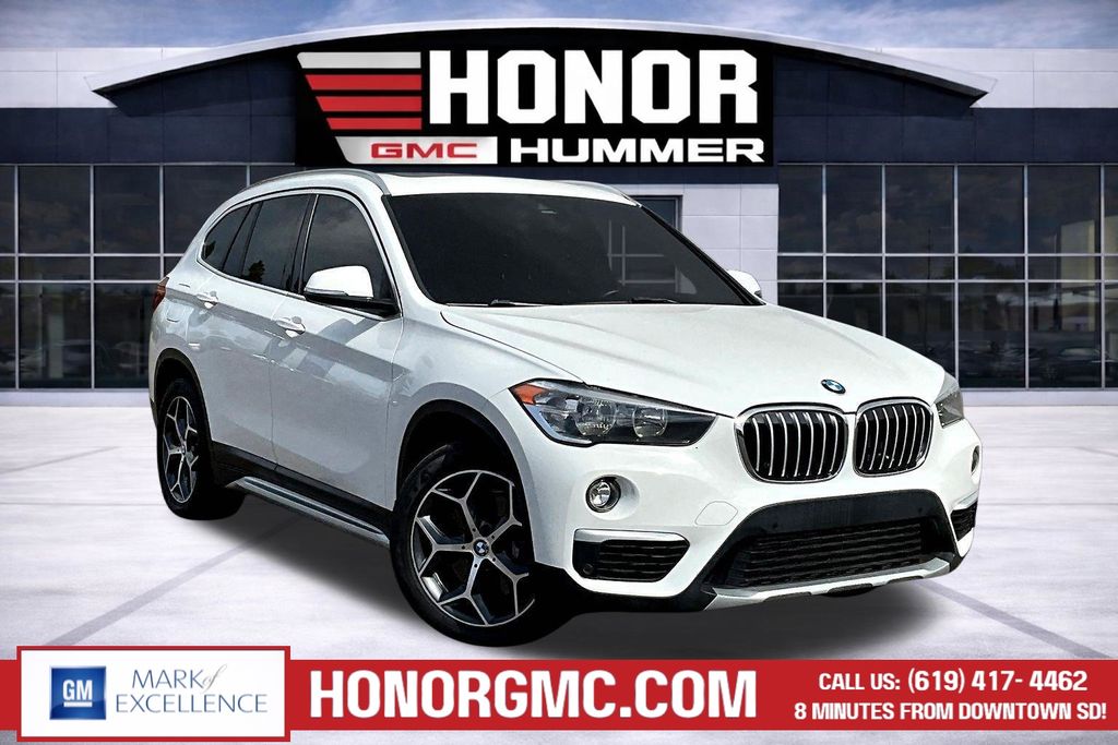 Alpine White 2019 BMW X1 sDrive28i FWD SUV / Crossover Front-Wheel Drive 8-Speed Automatic