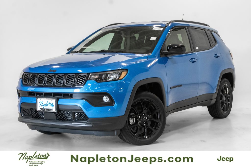 Hydro Blue Pearlcoat 2026 Jeep Compass SUV / Crossover Four-Wheel Drive 8-Speed Automatic