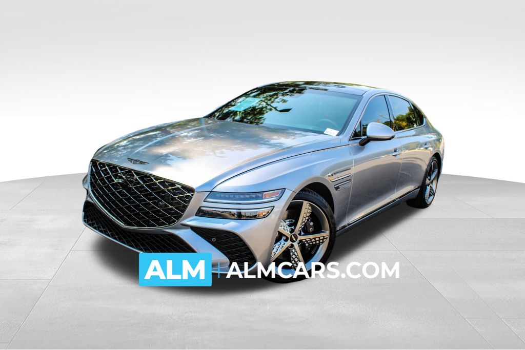 Savile Silver 2025 Genesis G80 Sedan All-Wheel Drive 8-Speed Automatic