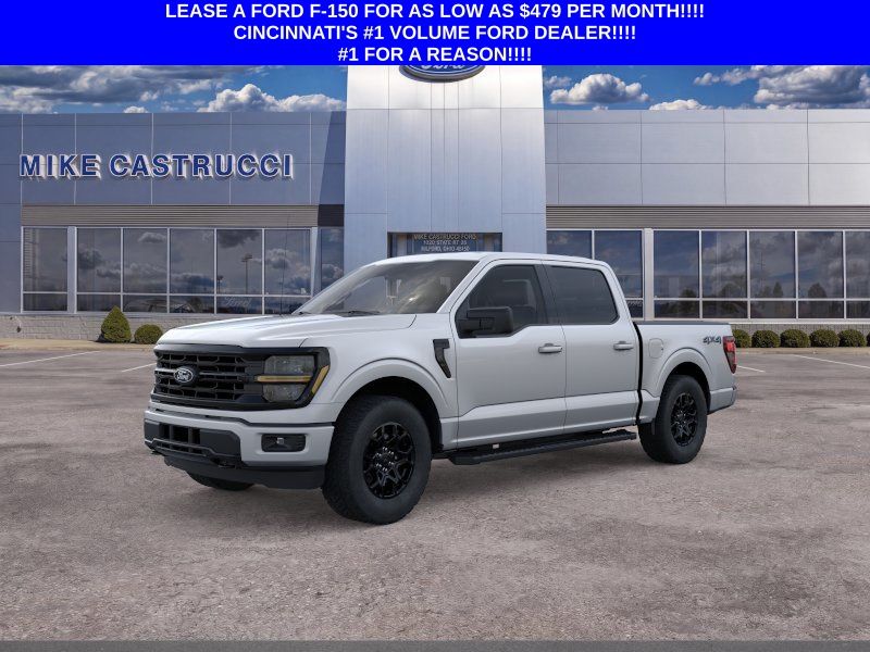 Iconic Silver Metallic 2026 Ford F-150 Pickup Truck Four-Wheel Drive Automatic