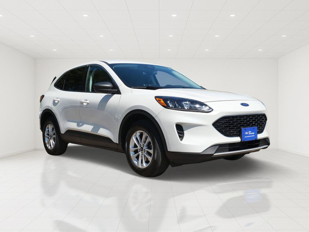 White Metallic 2022 Ford Escape SUV / Crossover All-Wheel Drive 8-Speed Automatic