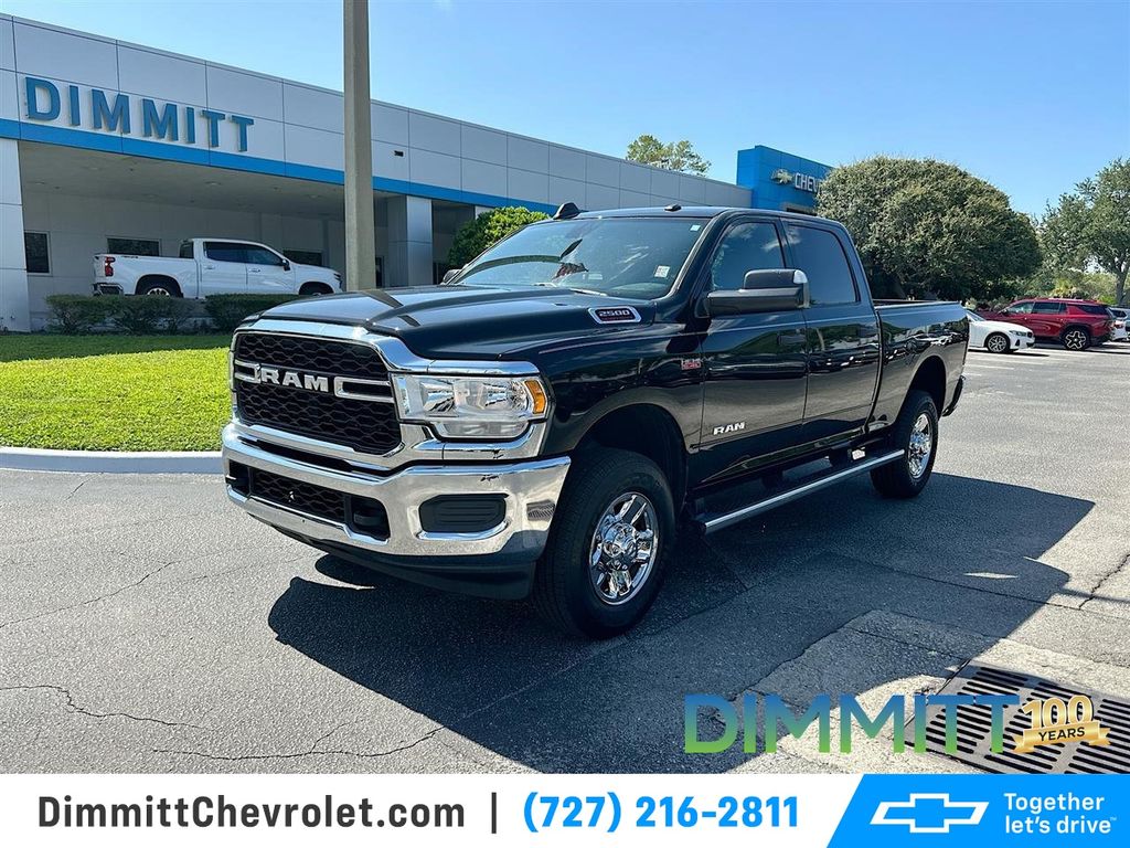 Diamond Black Crystal Pearlcoat 2022 RAM 2500 Pickup Truck Four-Wheel Drive 8-Speed Automatic