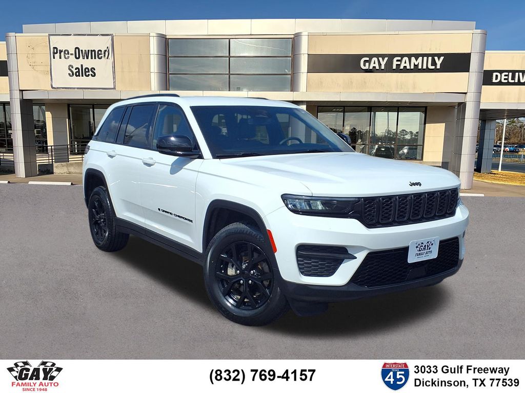 Bright White Clearcoat 2024 Jeep Grand Cherokee SUV / Crossover 4X2 8-Speed Automatic