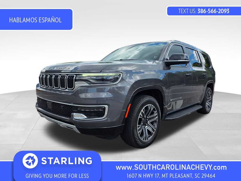 Baltic Gray Metallic Clearcoat 2023 Jeep Wagoneer SUV / Crossover 4X2 8-Speed Automatic