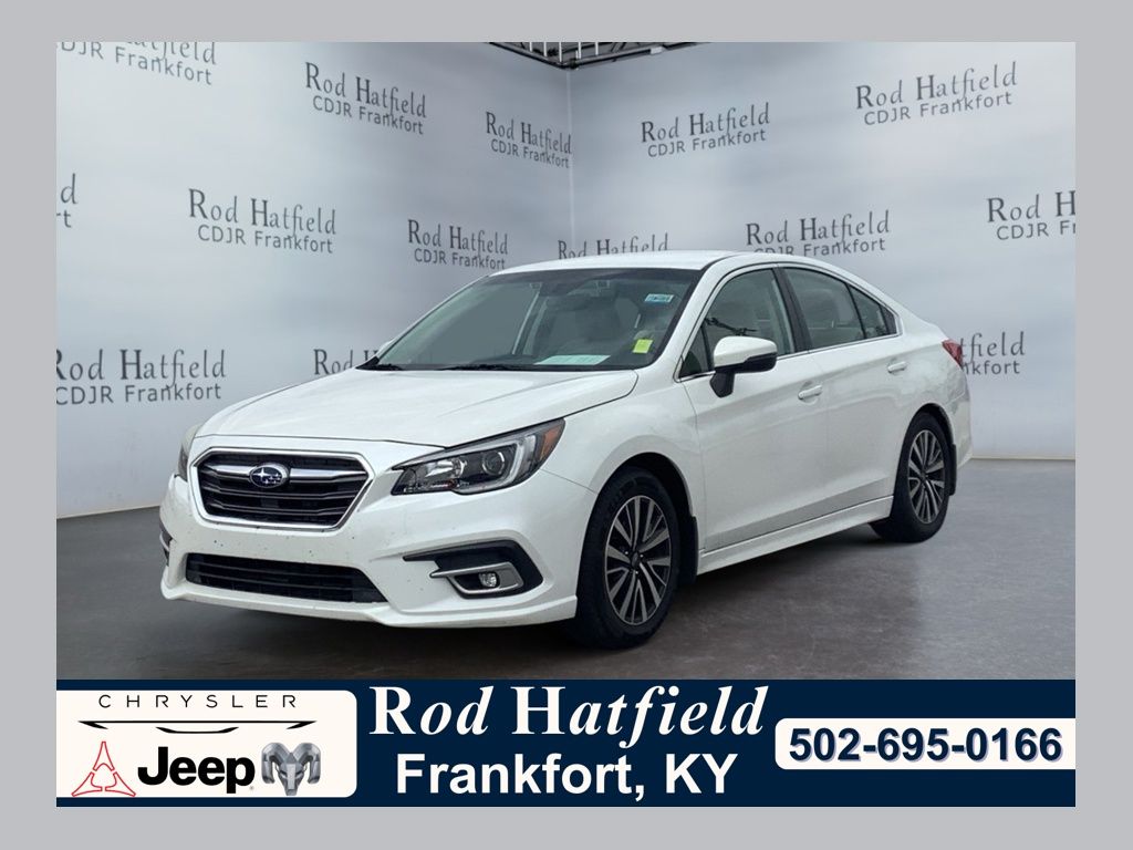 Crystal White Pearl 2019 Subaru Legacy 2.5i Premium AWD Sedan All-Wheel Drive Continuously Variable Transmission