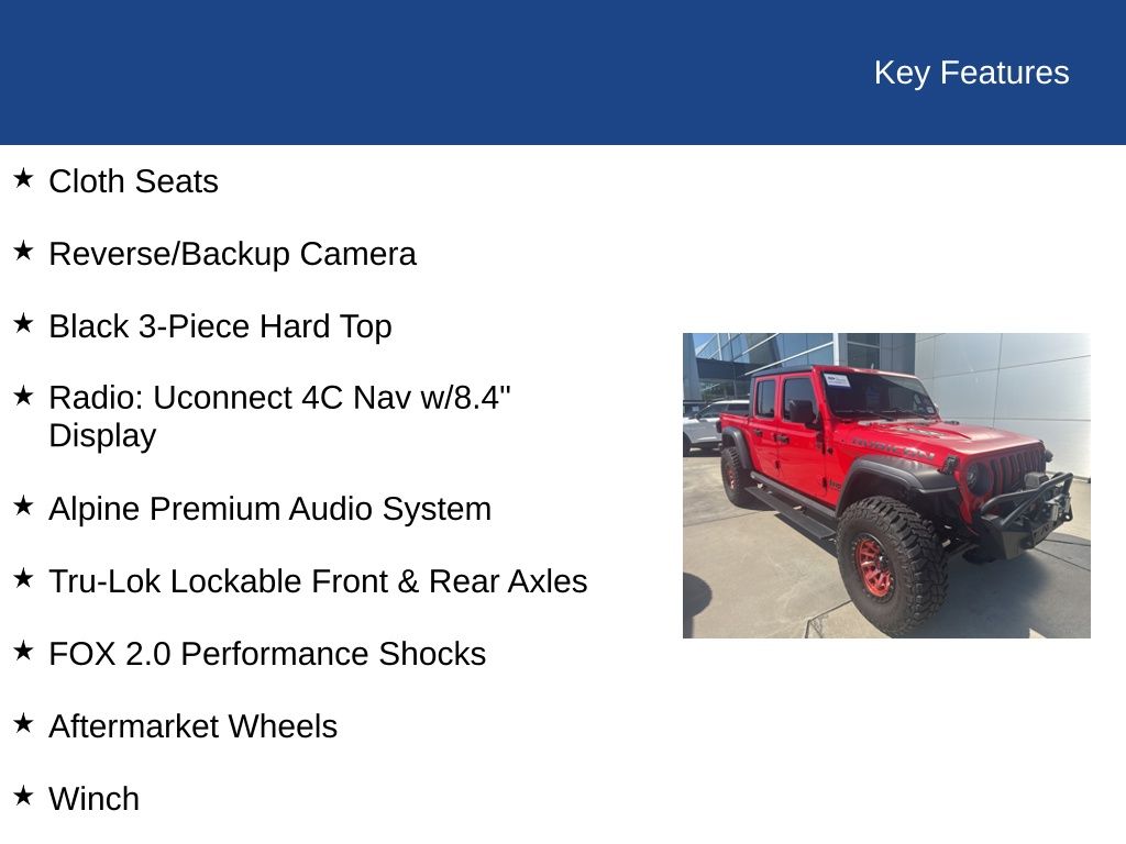 2020 Jeep Gladiator Rubicon 4x4