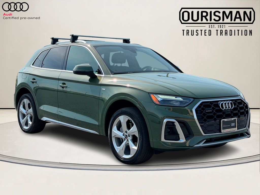 Green Metallic 2023 Audi Q5 quattro Premium Plus S Line 45 TFSI SUV / Crossover All-Wheel Drive 7-Speed Automatic