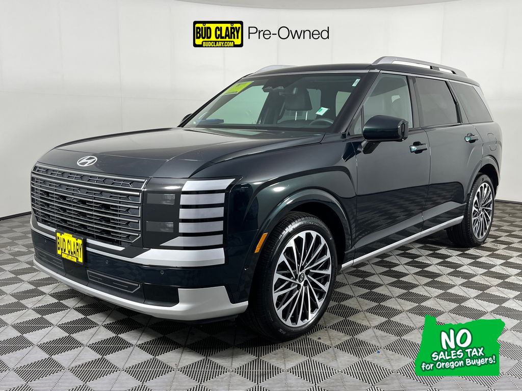 Robust Emerald Pearl 2026 Hyundai Palisade Hybrid Calligraphy AWD SUV / Crossover All-Wheel Drive 6-Speed Automatic