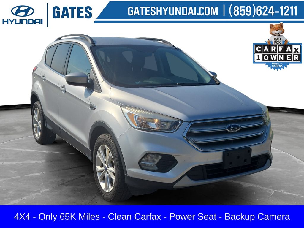 Ingot Silver 2018 Ford Escape SUV / Crossover All-Wheel Drive 6-Speed Automatic