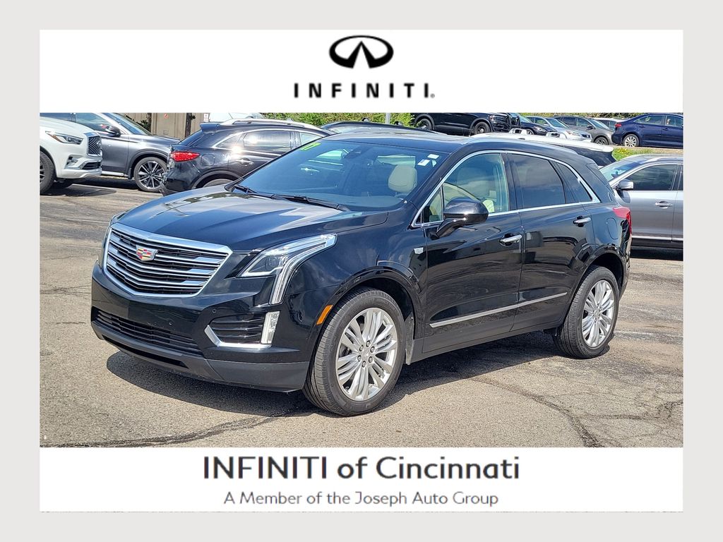 Stellar Black Metallic 2017 Cadillac XT5 Premium Luxury FWD SUV / Crossover Front-Wheel Drive 8-Speed Automatic