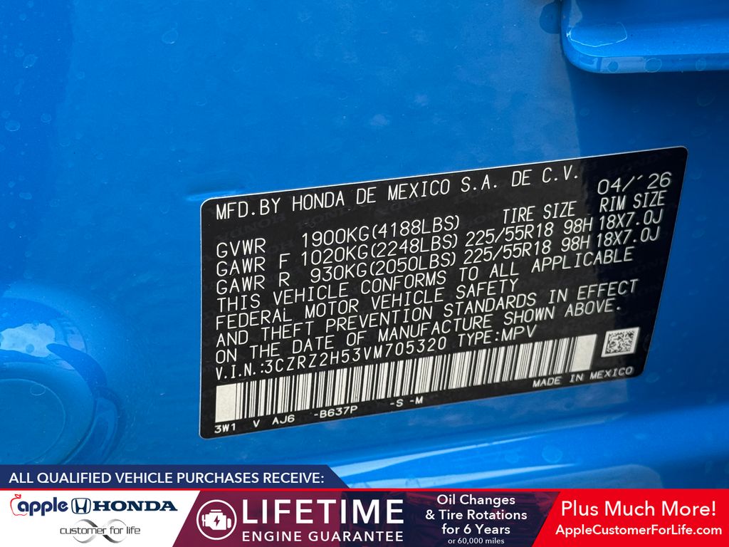 2027 Honda HR-V Sport