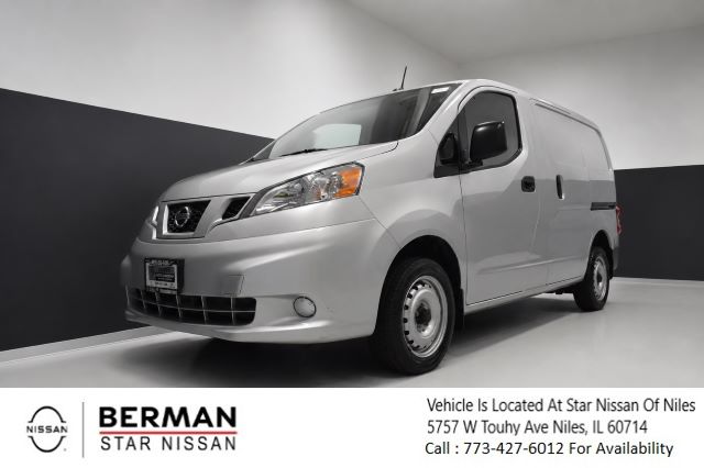 Brilliant Silver Metallic 2020 Nissan NV200 S FWD Van Front-Wheel Drive Continuously Variable Transmission
