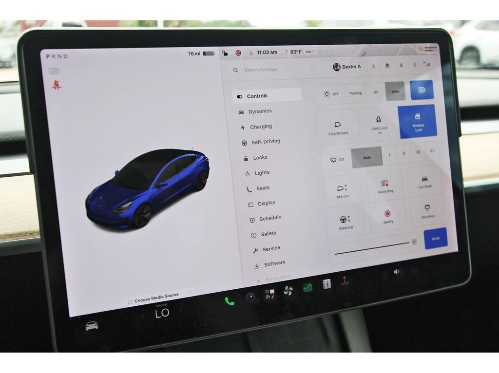 2021 Tesla Model 3 Long Range Blue at Legacy Ford