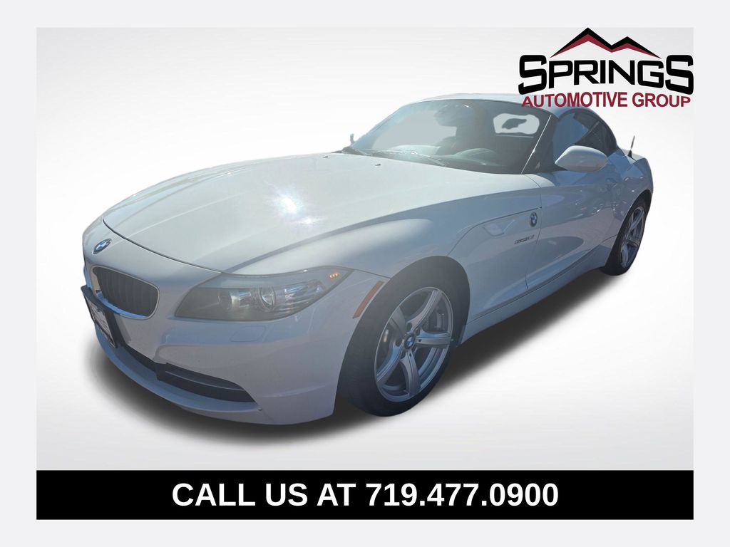 Alpine White 2011 BMW Z4 Convertible Rear-Wheel Drive 6-Speed Automatic