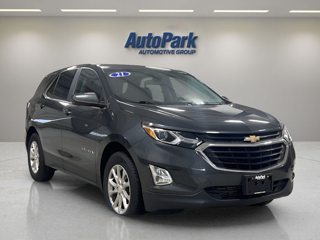Nightfall Gray Metallic 2021 Chevrolet Equinox LT AWD with 2FL SUV / Crossover Four-Wheel Drive 6-Speed Automatic Overdrive
