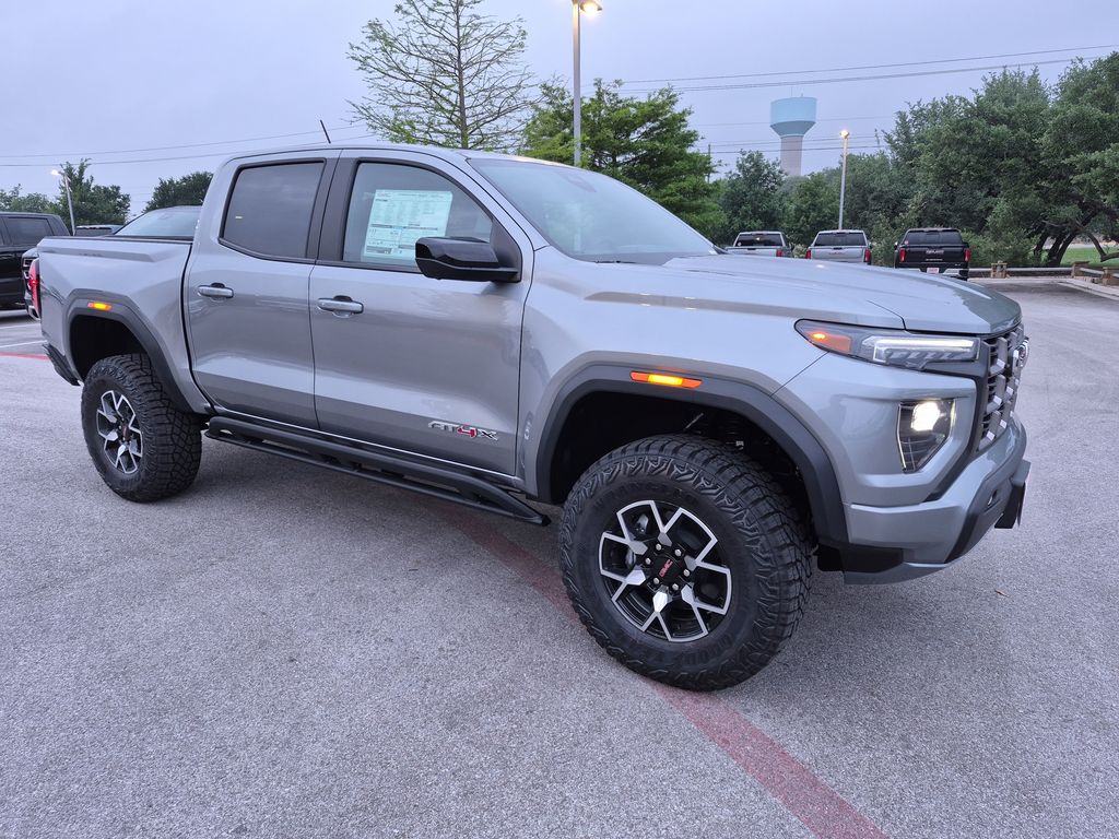 Sterling Metallic 2026 GMC Canyon AT4X Crew Cab 4WD Pickup Truck Four-Wheel Drive 8-Speed Automatic