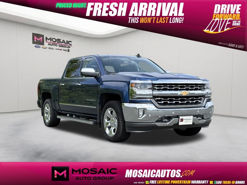 Used 2017 Chevrolet Silverado 1500 LTZ Trucks