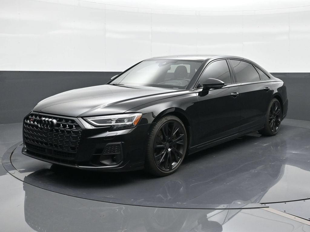Mythos Black Metallic 2026 Audi S8 Sedan All-Wheel Drive 8-Speed Automatic