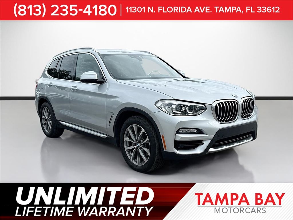 シルバーX3 Pre-Owned 2019 BMW X3 xDrive30i 4D Sport Utility in #IR04502