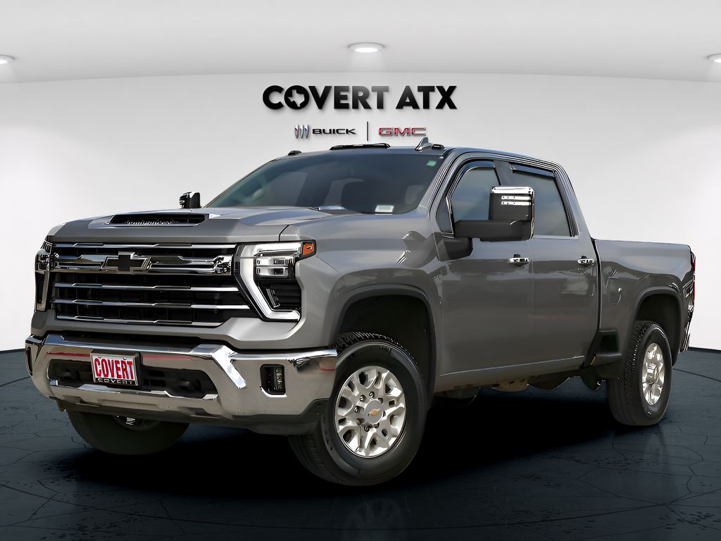 Sterling Gray Metallic 2025 Chevrolet Silverado 2500HD Pickup Truck Four-Wheel Drive Automatic