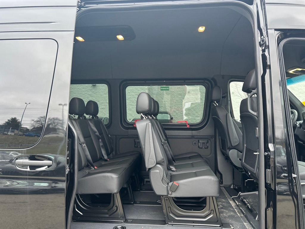 2026 Mercedes-Benz Sprinter 2500 Passenger 144 WB Black at John Sisson Motors