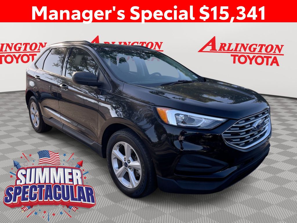 Agate Black 2020 Ford Edge SUV / Crossover Front-Wheel Drive 8-Speed Automatic