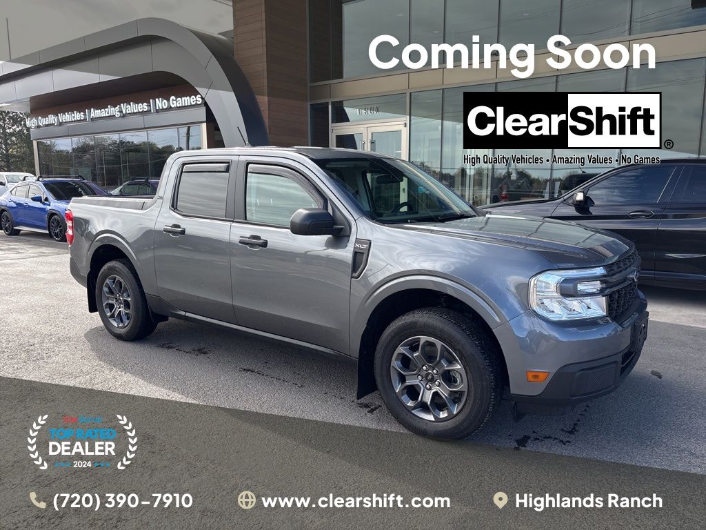 Carbonized Gray Metallic 2024 Ford Maverick XLT SuperCrew AWD Pickup Truck All-Wheel Drive 8-Speed Automatic