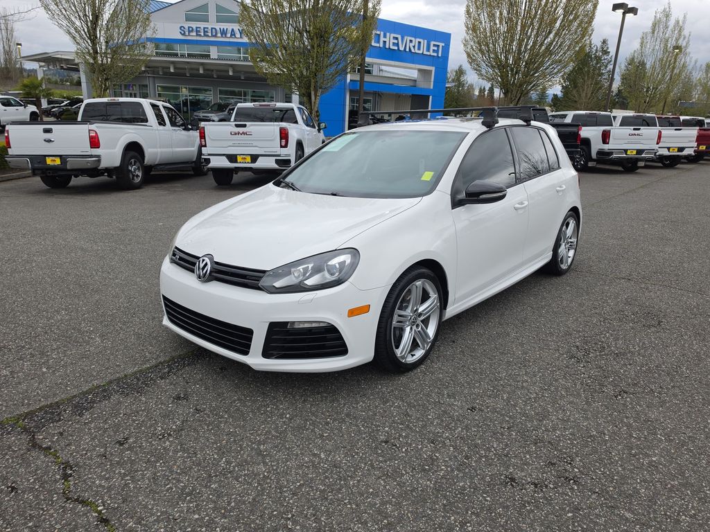 Candy White 2013 Volkswagen Golf R 4-Door AWD Hatchback All-Wheel Drive 6-Speed Manual