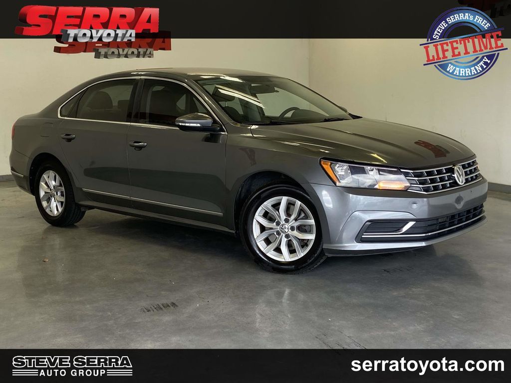Platinum Gray Metallic 2017 Volkswagen Passat 1.8T S Sedan Front-Wheel Drive 6-Speed Automatic