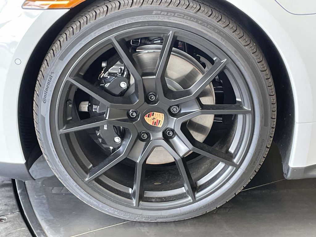 2026 Porsche Taycan 4 White at Audi Porsche Sewickley