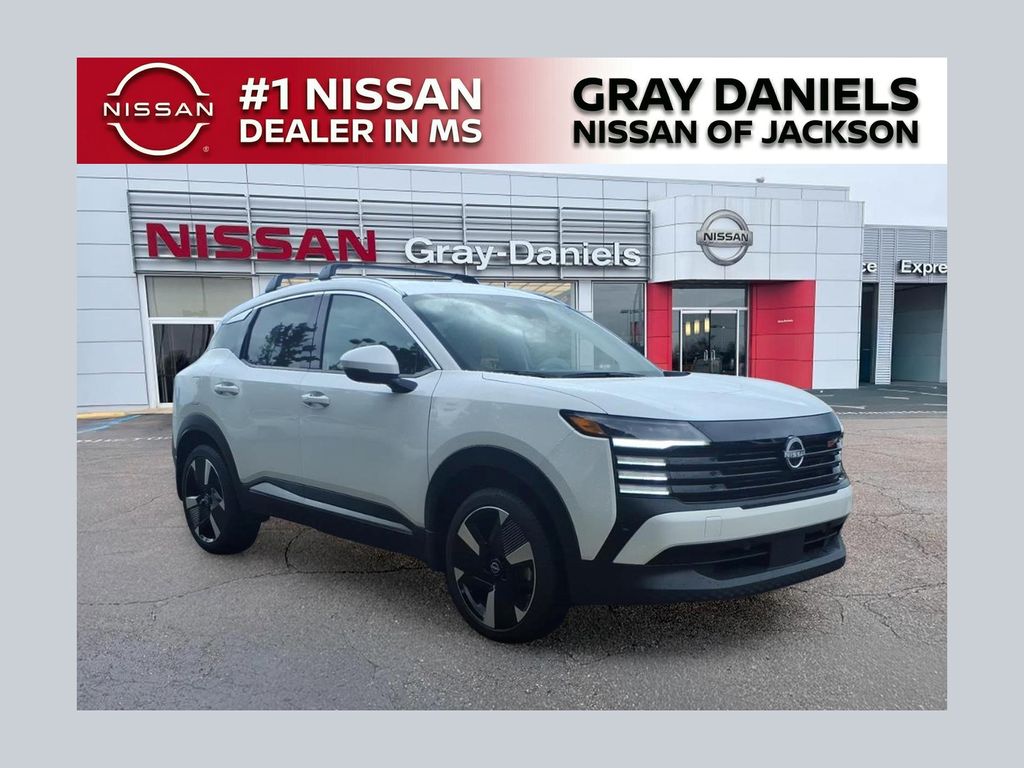 Aspen White Tricoat 2025 Nissan Kicks SUV / Crossover All-Wheel Drive Continuously Variable Transmission