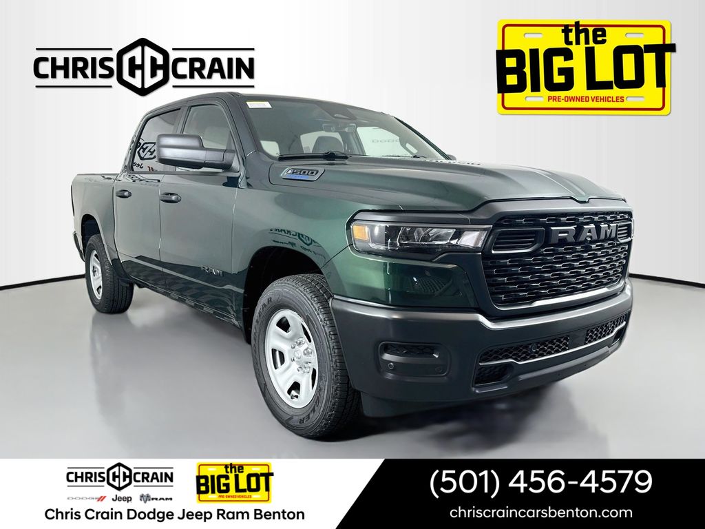 Green Metallic 2026 RAM 1500 Pickup Truck Four-Wheel Drive 8-Speed Automatic