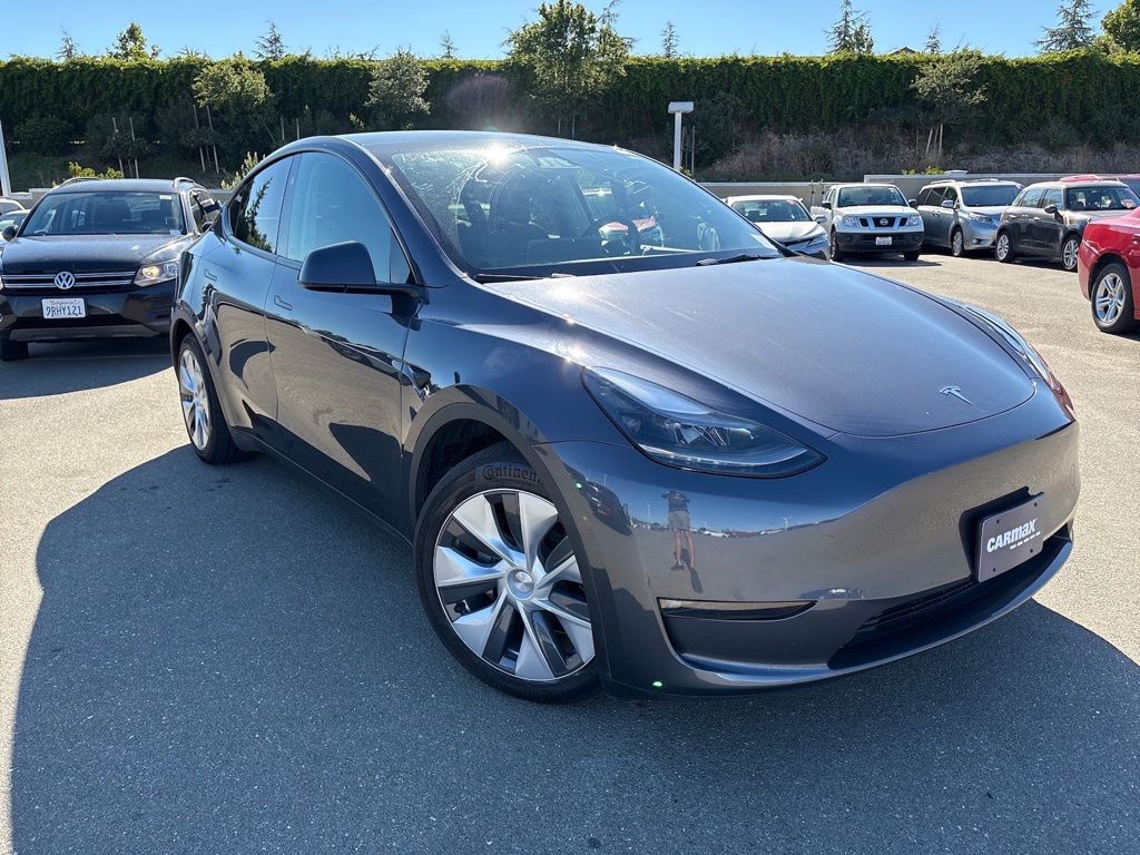 Midnight Silver Metallic 2023 Tesla Model Y SUV / Crossover All-Wheel Drive 1-Speed Automatic