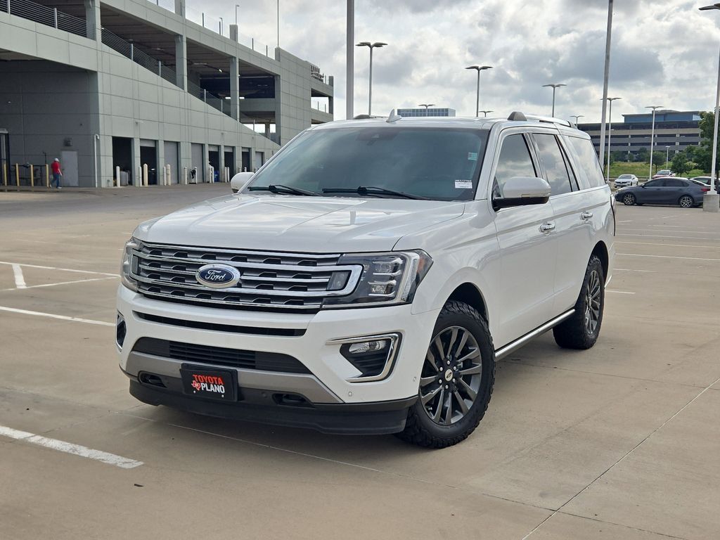 White Metallic 2021 Ford Expedition SUV / Crossover Four-Wheel Drive Automatic