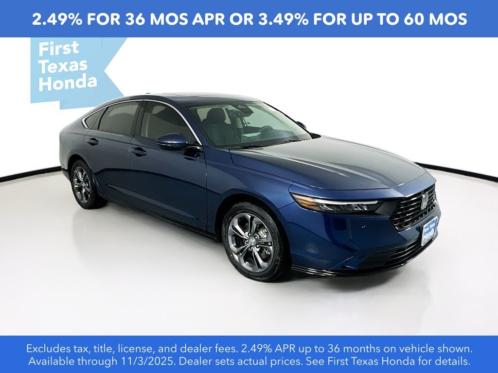 New Car 2025 Honda Accord Hybrid  Ex-l For Sale In Austin, Texas