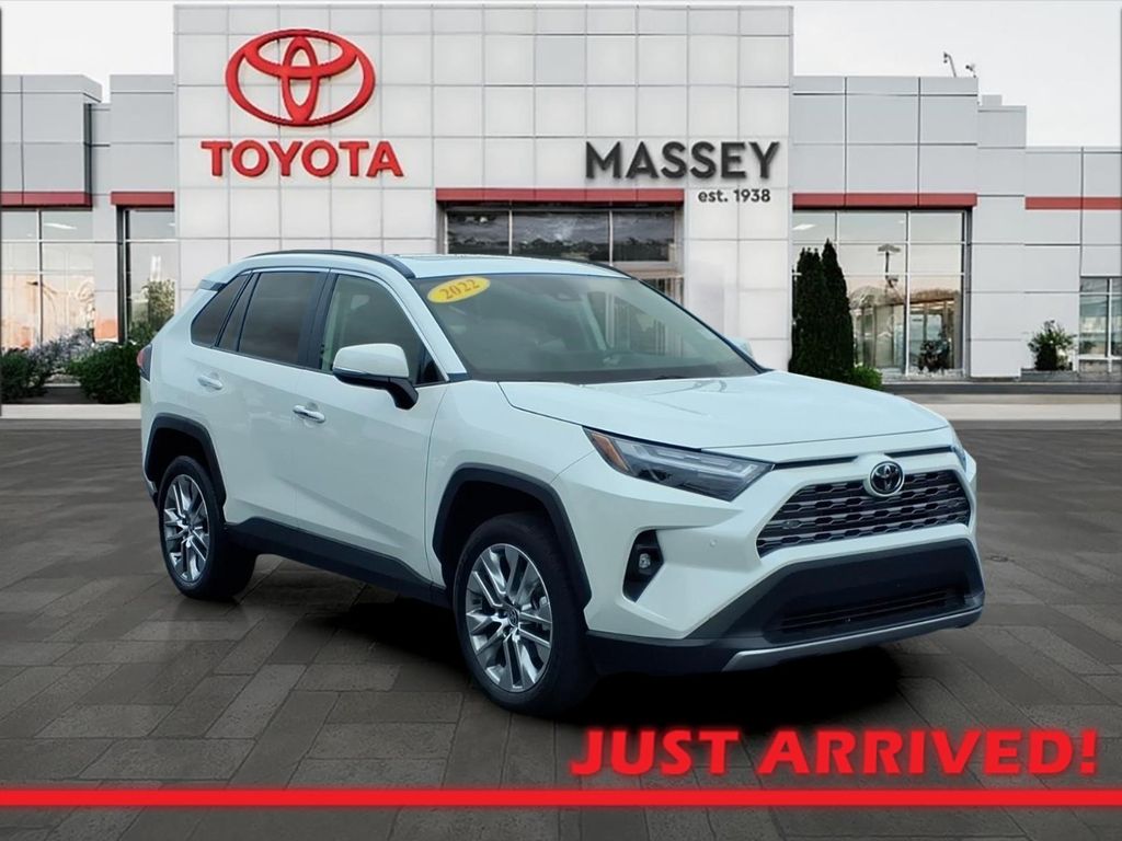 White (Blizzard Pearl) 2022 Toyota RAV4 SUV / Crossover Front-Wheel Drive 8-Speed Automatic