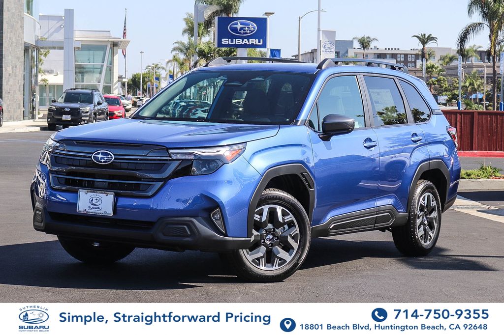 Blue 2026 Subaru Forester SUV / Crossover All-Wheel Drive Continuously Variable Transmission