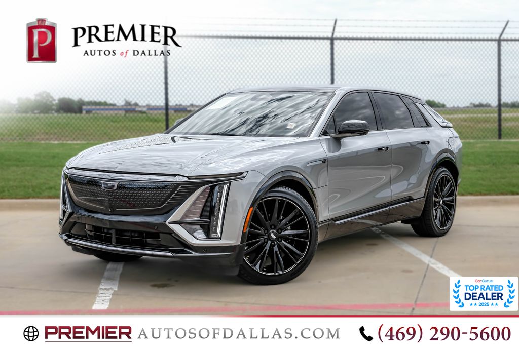 Argent Silver Metallic 2024 Cadillac LYRIQ Sport 1 AWD SUV / Crossover All-Wheel Drive 1-Speed Automatic
