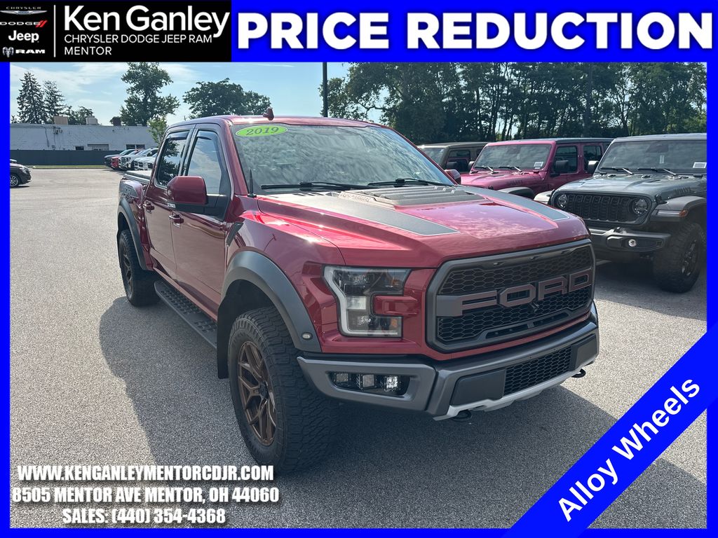 Ruby Red Metallic 2019 Ford F-150 Pickup Truck Four-Wheel Drive Automatic