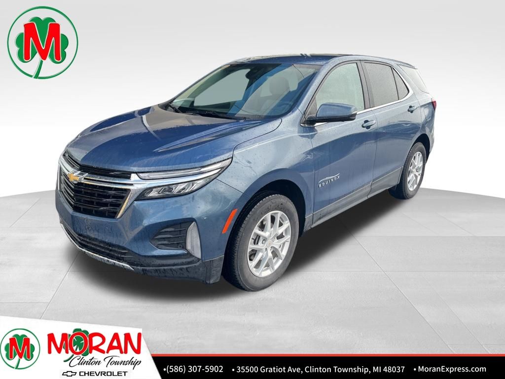 Lakeshore Blue 2024 Chevrolet Equinox LT AWD with 1LT SUV / Crossover Four-Wheel Drive 6-Speed Automatic Overdrive