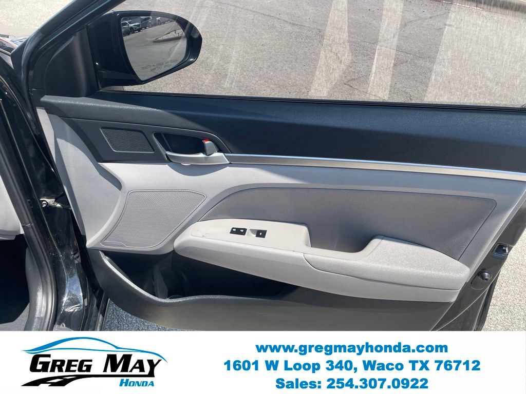 2020 Hyundai Elantra Value Edition Black at Greg May Honda