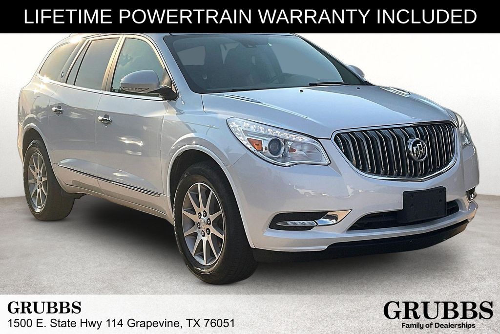 White Frost 2016 Buick Enclave SUV / Crossover Front-Wheel Drive 6-Speed Automatic Overdrive