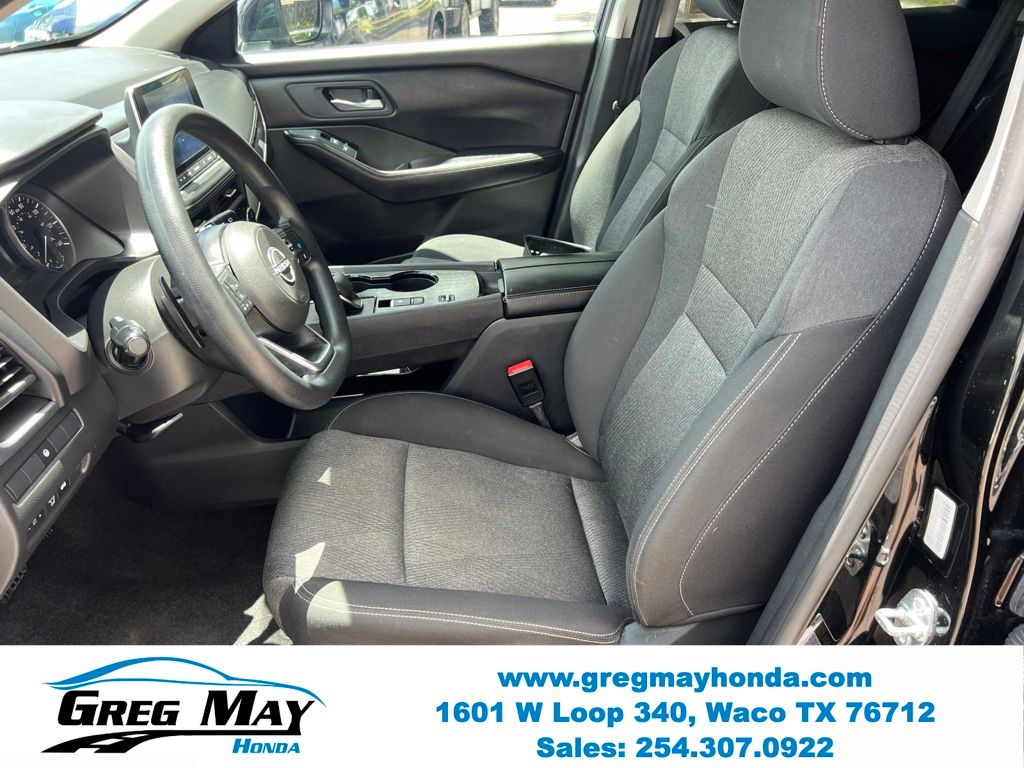 2024 Nissan Rogue SV Black at Greg May Honda
