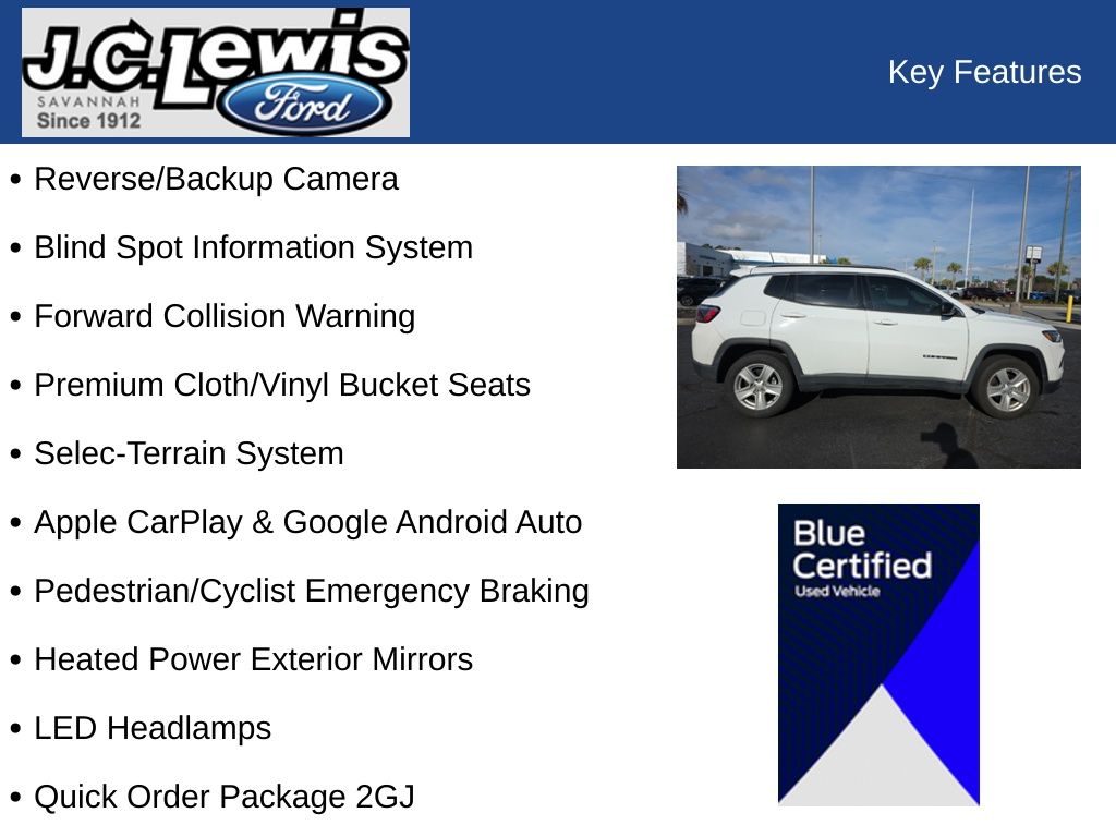 2022 Jeep Compass Latitude 4x4