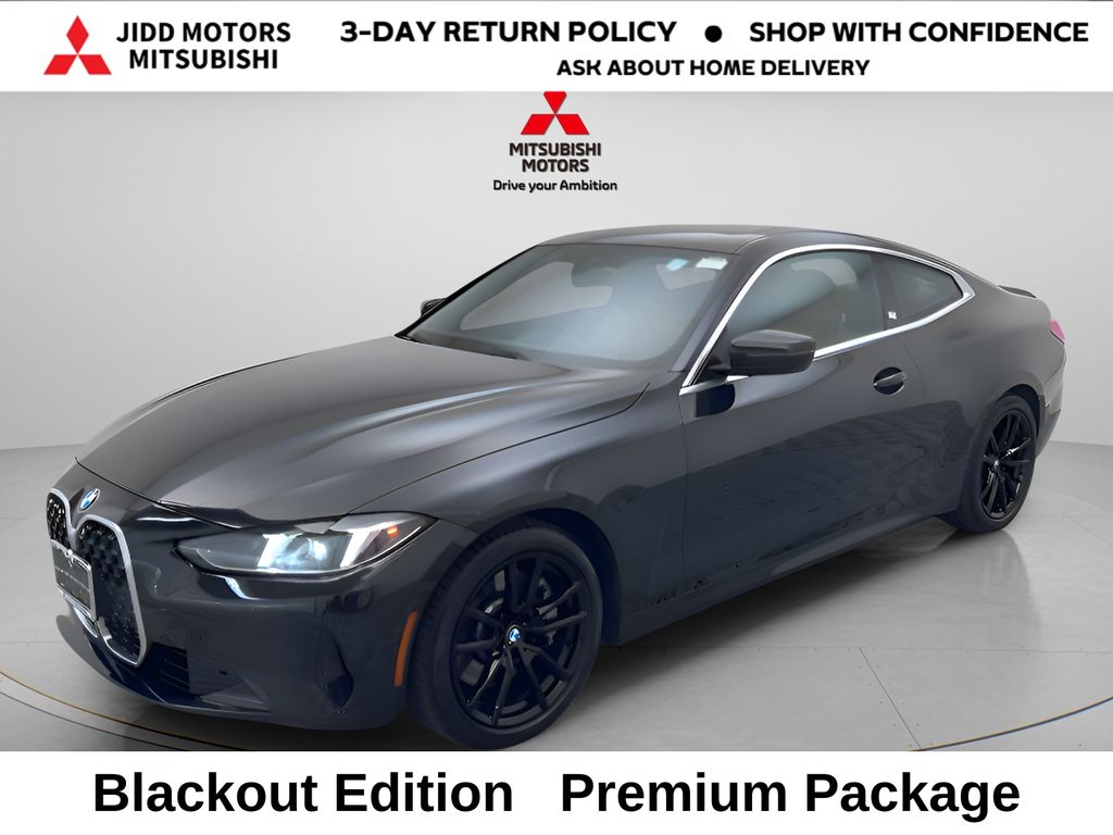 Black Sapphire Metallic 2026 BMW 4 Series Coupe All-Wheel Drive 8-Speed Automatic
