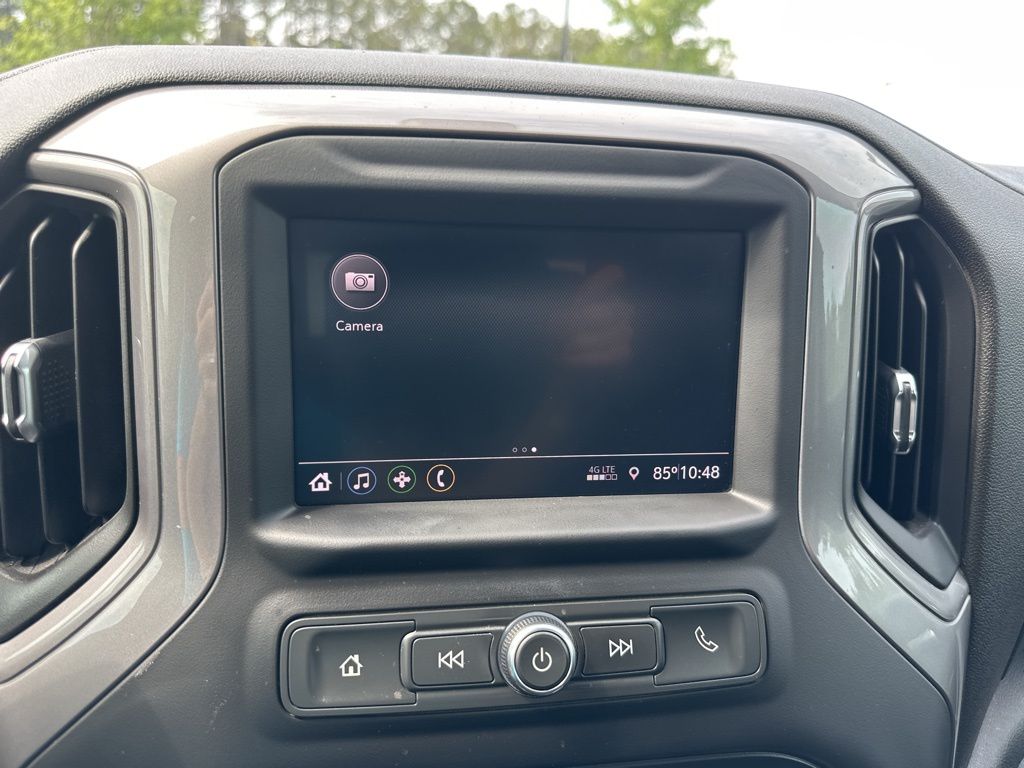 2021 Black Chevrolet Silverado 1500 Custom RWD Truck